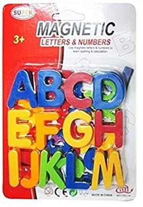 Magnetic Letters (Capital English Alphabet) Education Toy