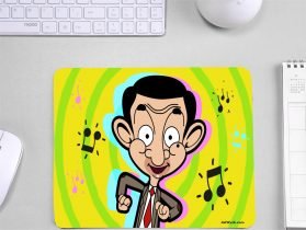 Mr Bean Theme Mouse Pad for 90s Generation